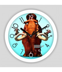 Colorful Wooden Designer Analog Wall Clock RC-2521